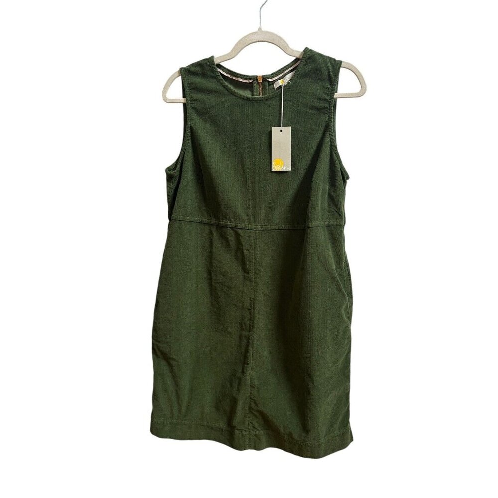 Boden Green Mini Dress - Picture 4 of 9
